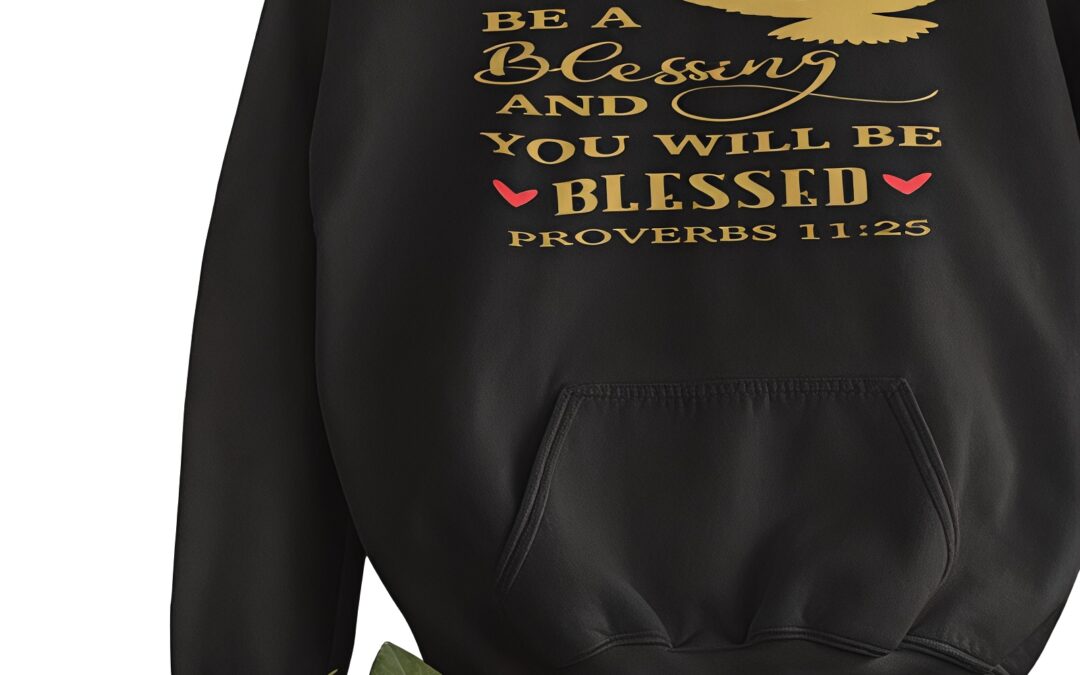 Be-a-blessing-hanger-black-hoodie-400×533 (1) (1)_upscaled