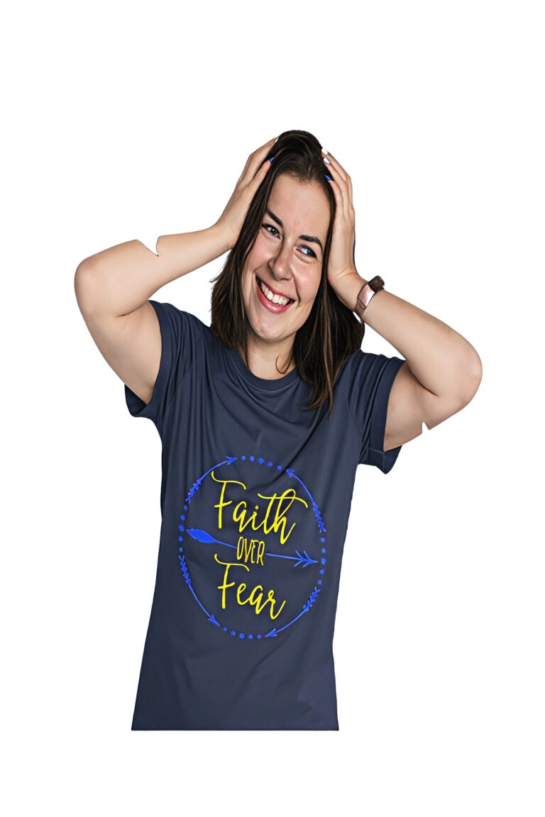 Faith-over-Fear-Model-Blue-T-Shirt_new