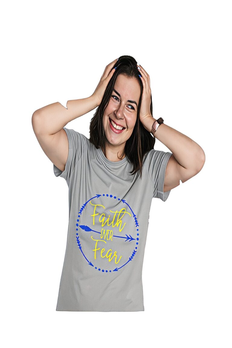 Faith-over-Fear-Model-Grey-T-Shirt_new