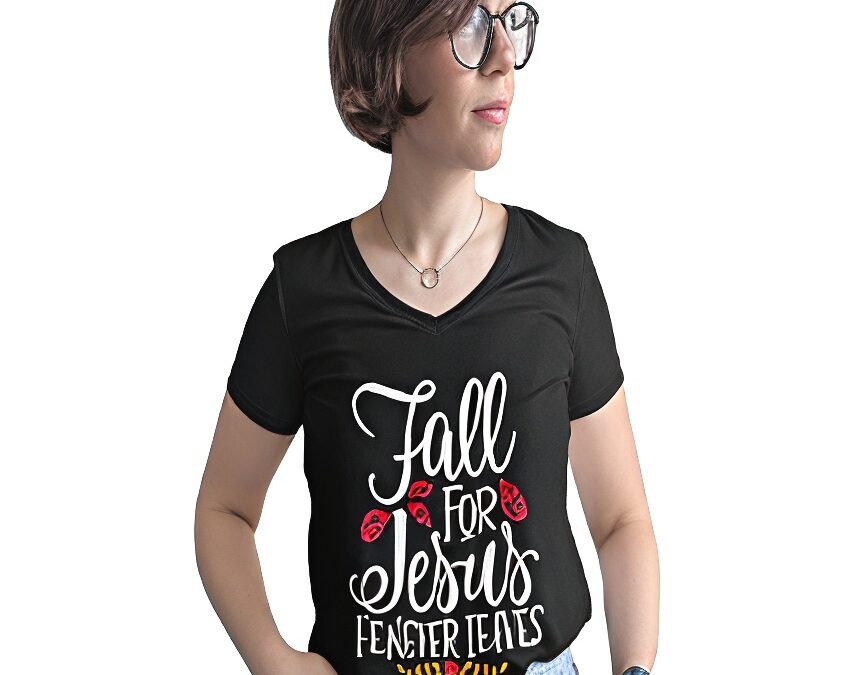 Fall-for-Jesus-Model-White-Writing-T-Shirt_upscaled