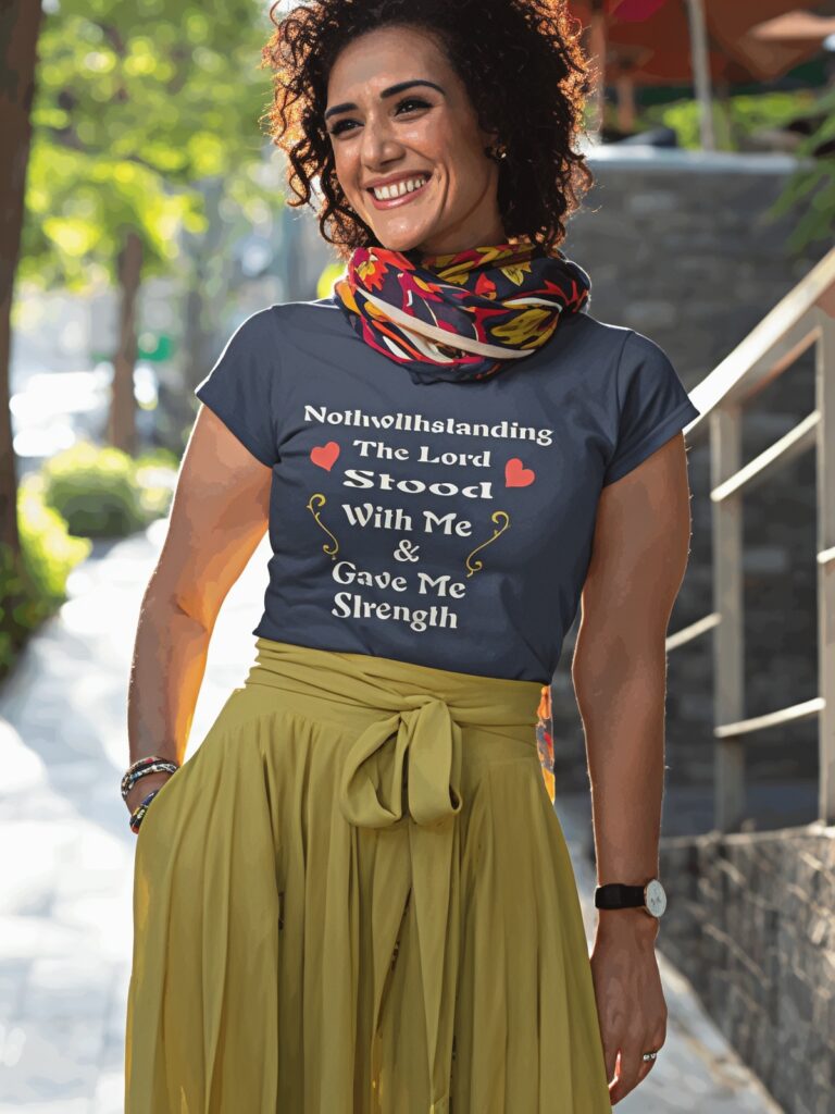 Notwithstanding-The-Lord-Stood-With-Me-Blue-Tshirt-300x400_new