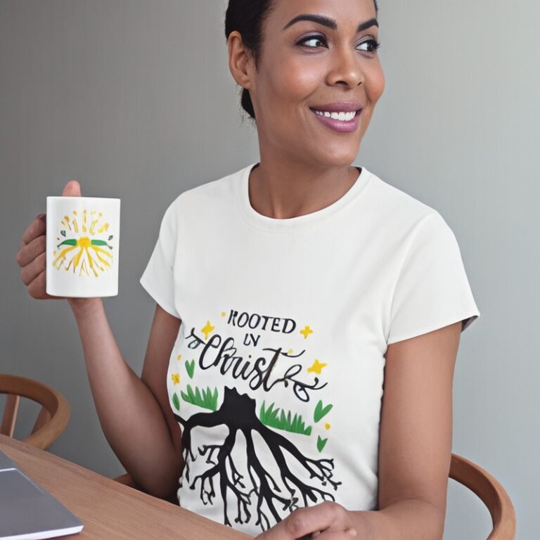 Rooted-In-Christ-Model-White-T-Shirt-new