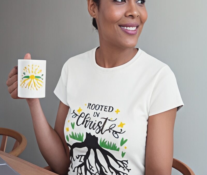 Rooted-In-Christ-Model-White-T-Shirt-new