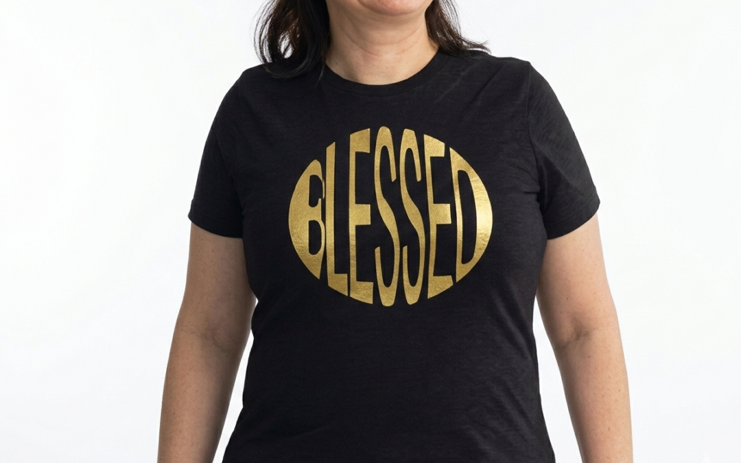 Blessed-blacktshirt-yellowtext