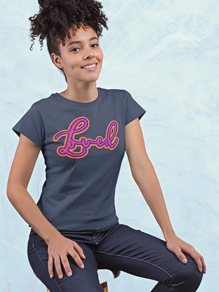 Loved-blue-t-shirt-300x400_upscaled