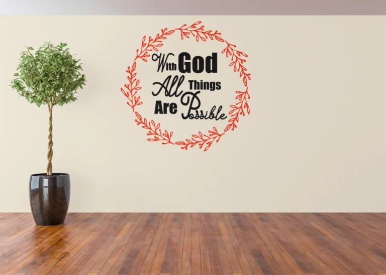 All Things Are Possible With God