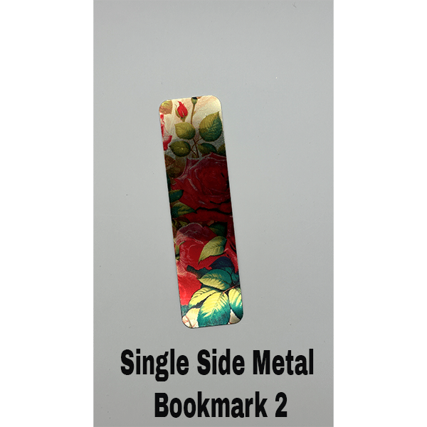 Single Side Metal Bookmark 2