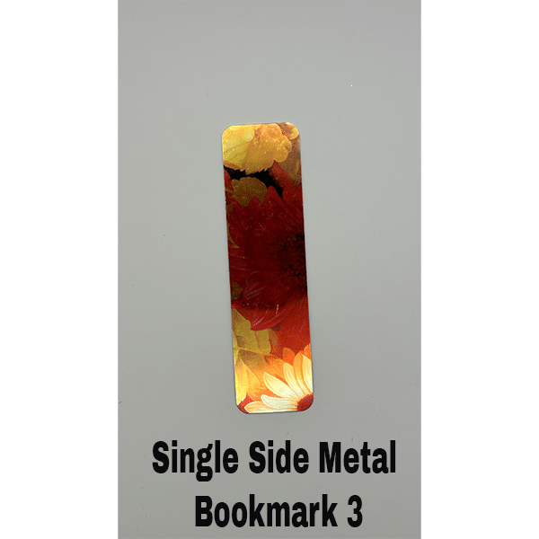 Single Side Metal Bookmark 3