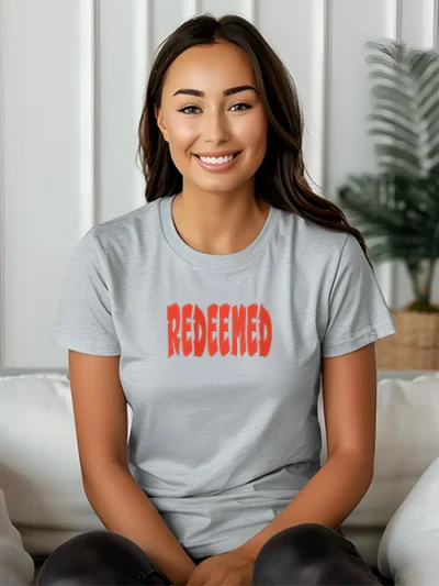 Redeemed Embroidery T-Shirt