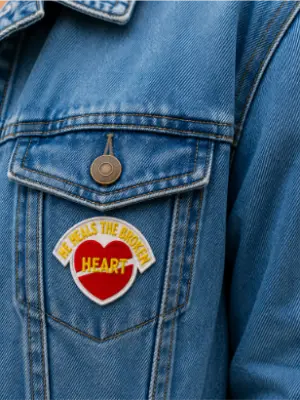 He heals the broken heart patch