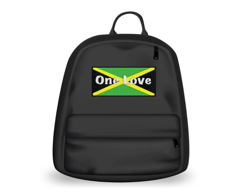 One Love Embroidered Patch