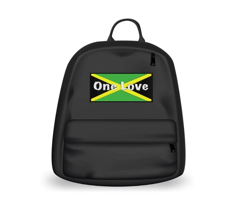 One Love Embroidered Patch