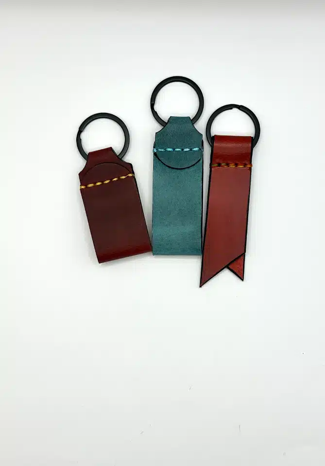 Leather Key Fob