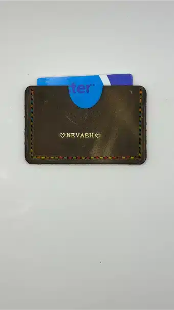 Minimalist Card Holder 2 Leather Oyster Card Holder
