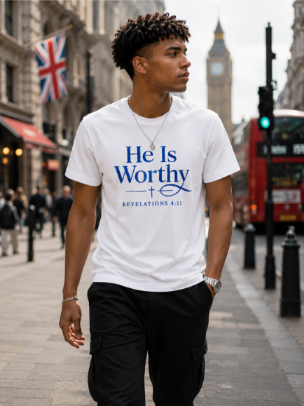 He Is Worthy White (Male)