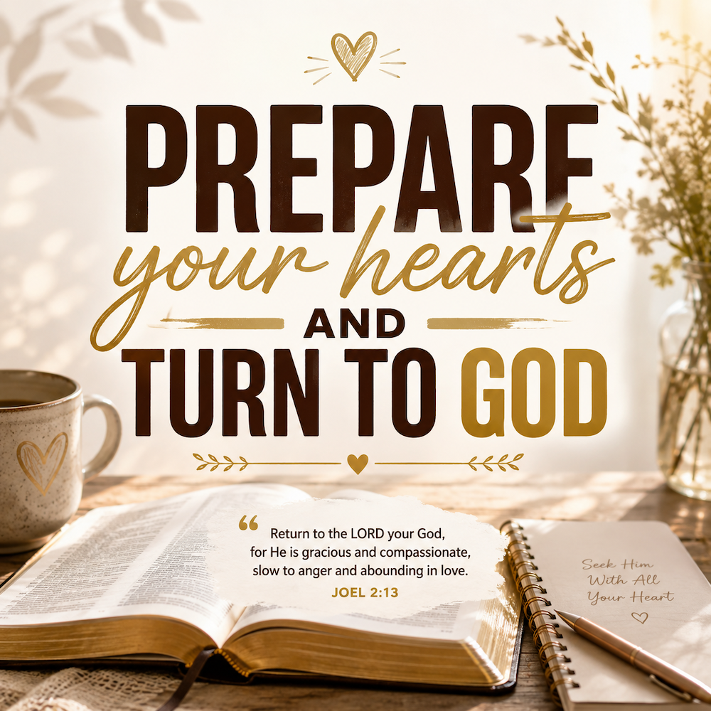 Prepare Your Hearts