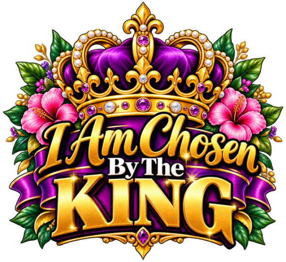Chosen by the King sticker