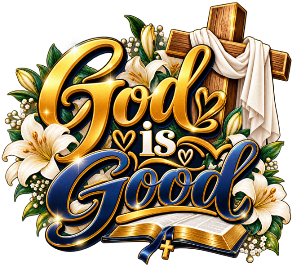 God Is Good Sticker