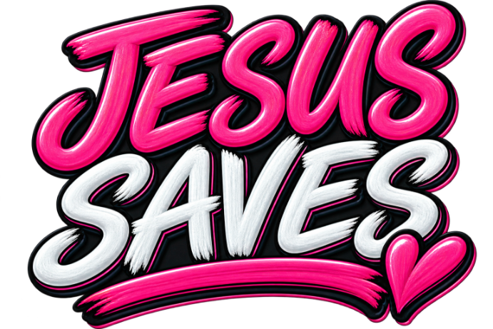 Jesus Saves Sticker 2