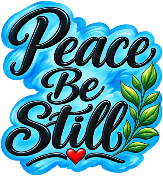 Peace Be Still Sticker