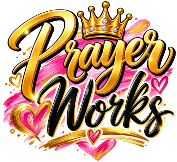 Prayer works sticker