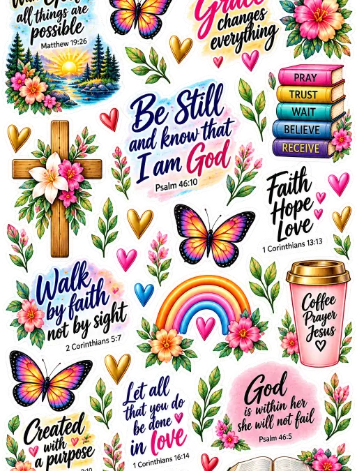 A4 Sticker Sheet