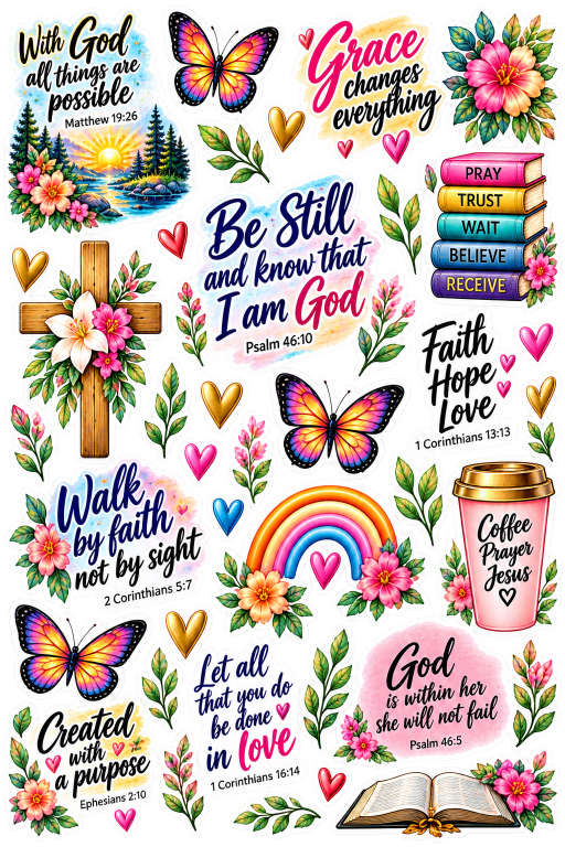 A4 Sticker Sheet