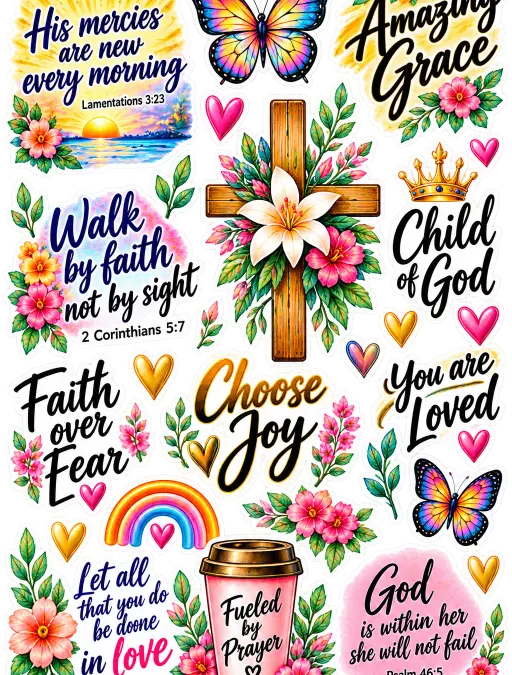A5 Sticker Sheet