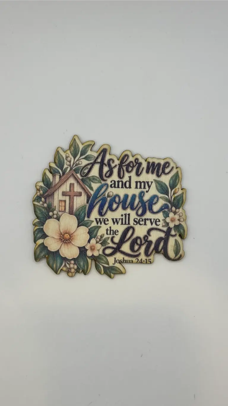 As For Me and My House Magnet