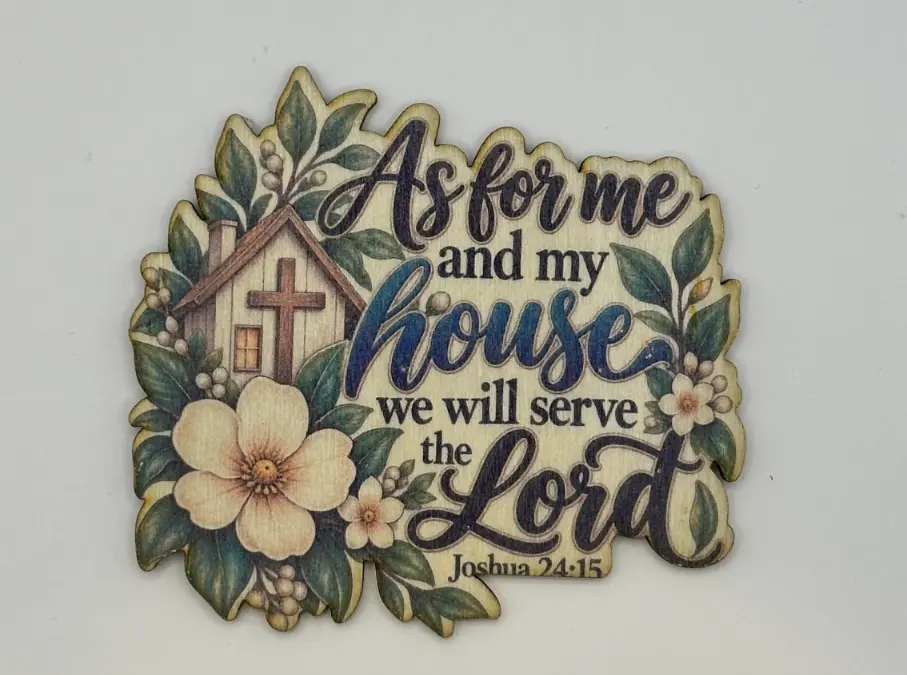 As For Me and My House Magnet
