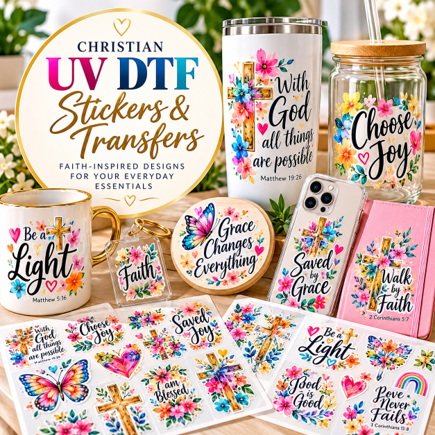 UV DTF Stickers & Transfers
